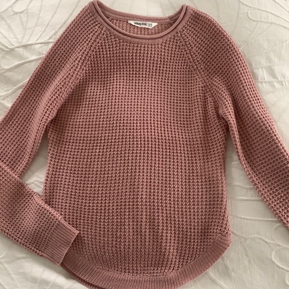 Blush Pink Urban Kids Sweater - Picture 1 of 4